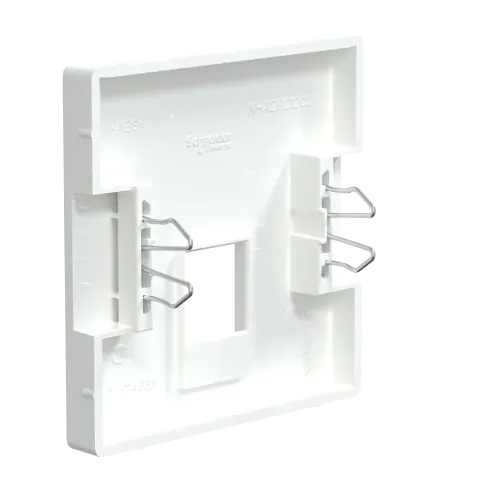 Накладка телефонной розетки RJ12, белый лотос, Merten MTN4215-6035