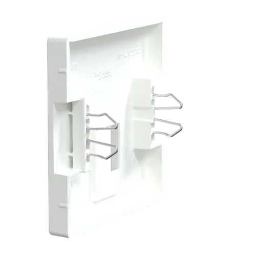 Накладка телефонной розетки RJ12, белый лотос, Merten MTN4215-6035