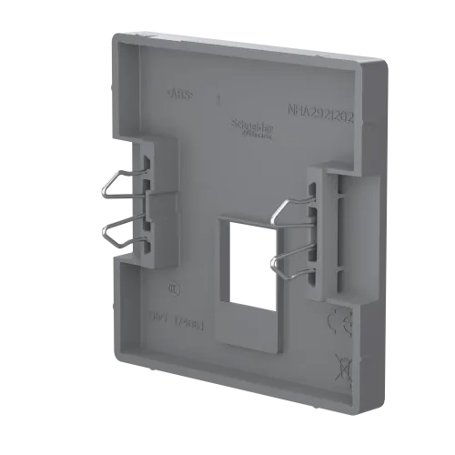 Накладка телефонной розетки RJ12, нержавеющая сталь, Merten MTN4215-6036