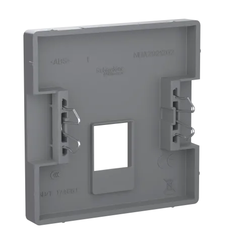 Накладка телефонной розетки RJ12, нержавеющая сталь, Merten MTN4215-6036