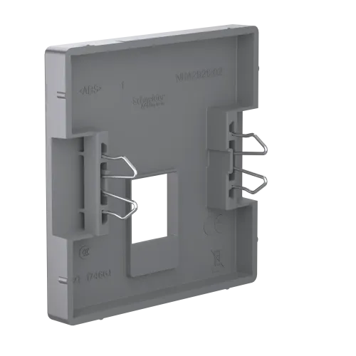 Накладка телефонной розетки RJ12, нержавеющая сталь, Merten MTN4215-6036