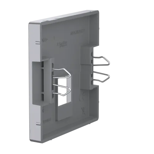 Накладка телефонной розетки RJ12, нержавеющая сталь, Merten MTN4215-6036