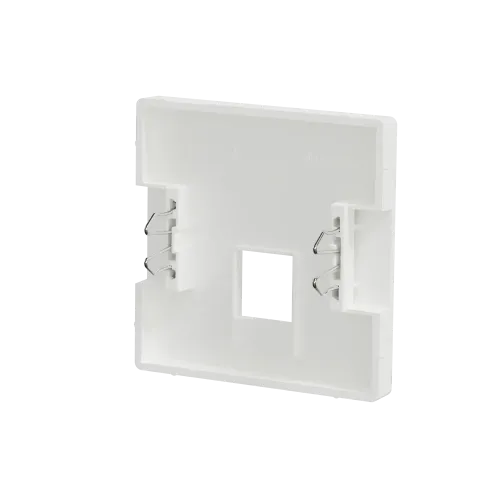 Накладка телефонной розетки RJ11/RJ12, белый матовый, Merten MTN4215-6037
