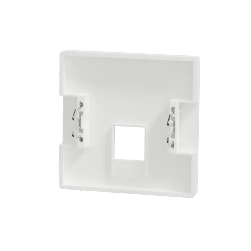 Накладка телефонной розетки RJ11/RJ12, белый матовый, Merten MTN4215-6037