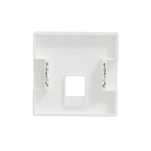 Накладка телефонной розетки RJ11/RJ12, белый матовый, Merten MTN4215-6037