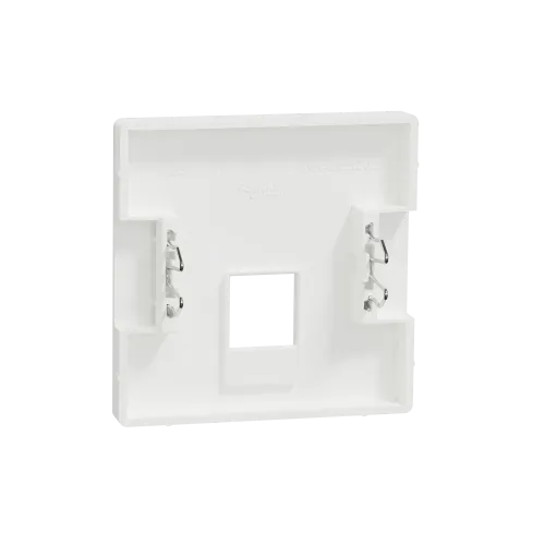 Накладка телефонной розетки RJ11/RJ12, белый матовый, Merten MTN4215-6037