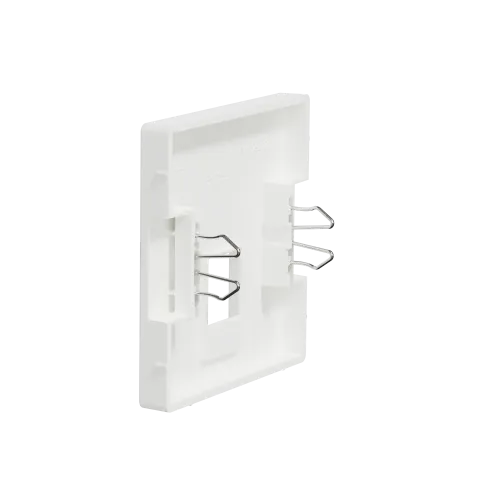 Накладка телефонной розетки RJ11/RJ12, белый матовый, Merten MTN4215-6037