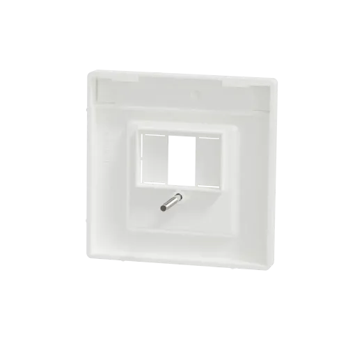 Накладка TAE/Audio/USB/HDMI розеток, белый матовый, Merten MTN4250-6037
