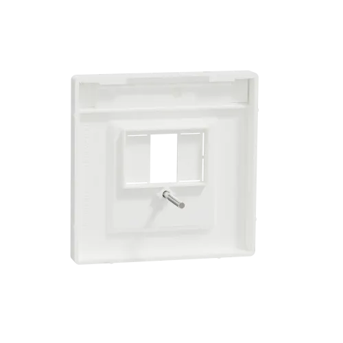 Накладка TAE/Audio/USB/HDMI розеток, белый матовый, Merten MTN4250-6037