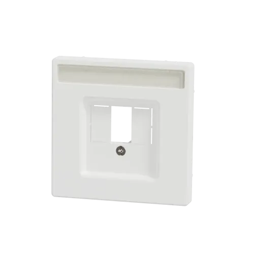 Накладка TAE/Audio/USB/HDMI розеток, белый матовый, Merten MTN4250-6037