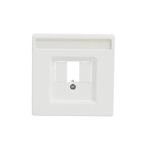 Накладка TAE/Audio/USB/HDMI розеток, белый матовый, Merten MTN4250-6037
