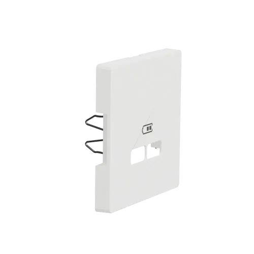 Накладка USB розетки, белый матовый, Merten MTN4367-6037
