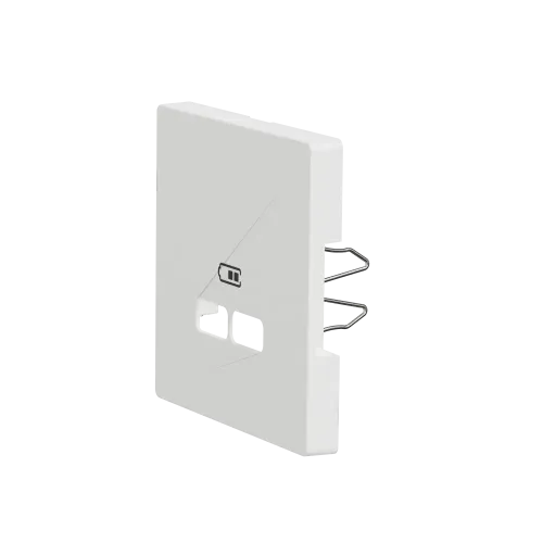 Накладка USB розетки, белый матовый, Merten MTN4367-6037