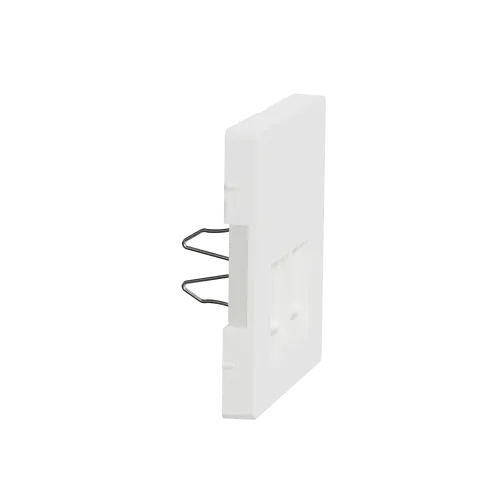Накладка компьютерной розетки RJ45, белый матовый, Merten MTN4572-6037