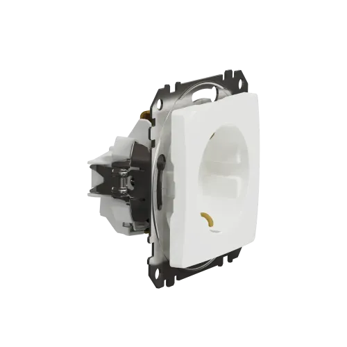 Розетка электрическая, белый, Sedna Design SDD111022