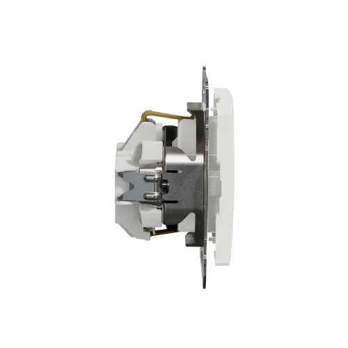 Розетка электрическая, белый, Sedna Design SDD111022