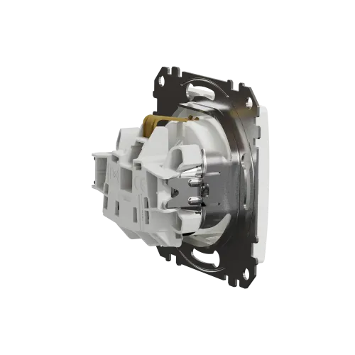 Розетка электрическая, белый, Sedna Design SDD111022