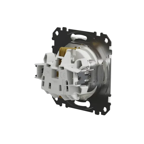 Розетка электрическая, белый, Sedna Design SDD111022
