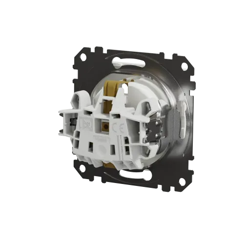 Розетка электрическая, белый, Sedna Design SDD111022
