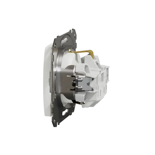 Розетка электрическая, белый, Sedna Design SDD111022