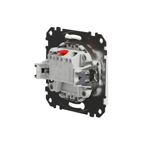 Выключатель 1 клавишный, белый, Sedna Design SDD111101