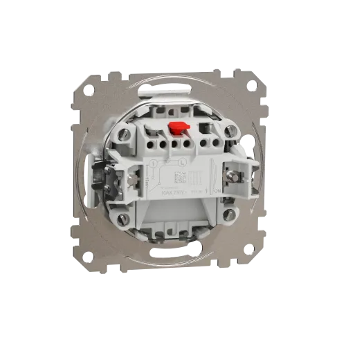 Выключатель 1 клавишный, белый, Sedna Design SDD111101