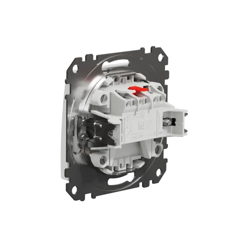 Выключатель 1 клавишный, белый, Sedna Design SDD111101