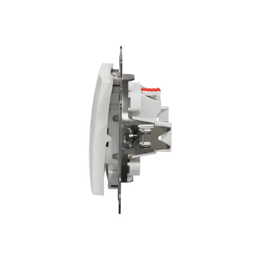 Выключатель 1 клавишный, белый, Sedna Design SDD111101