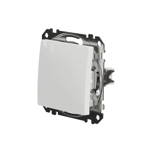 Выключатель 1 клавишный, белый, Sedna Design SDD111101