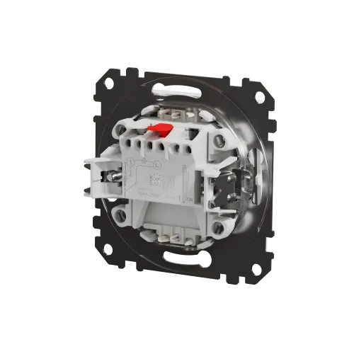Выключатель с подсветкой 1 клавишный, белый, Sedna Design SDD111101L