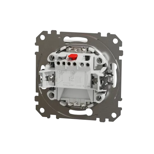Выключатель с подсветкой 1 клавишный, белый, Sedna Design SDD111101L