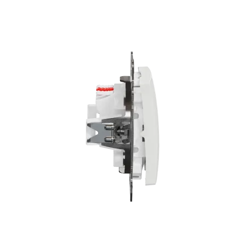 Выключатель 2 клавишный, белый, Sedna Design SDD111105