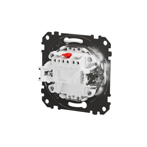 Выключатель 2 клавишный, белый, Sedna Design SDD111105