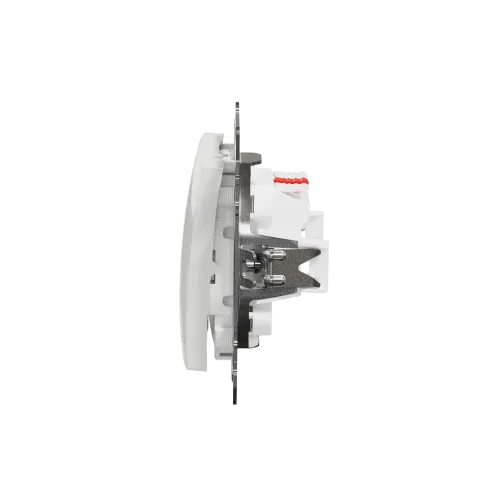 Выключатель 2 клавишный, белый, Sedna Design SDD111105