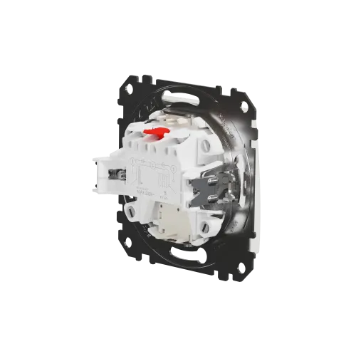 Выключатель с подсветкой 2 клавишный, белый, Sedna Design SDD111105L