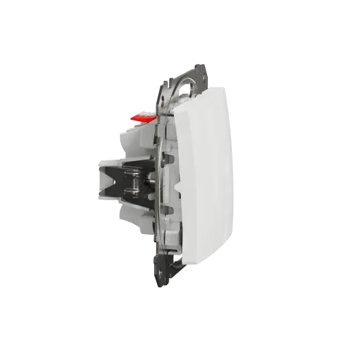 Выключатель проходной 1 клавишный, белый, Sedna Design SDD111106