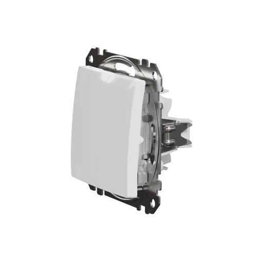 Выключатель проходной 1 клавишный, белый, Sedna Design SDD111106