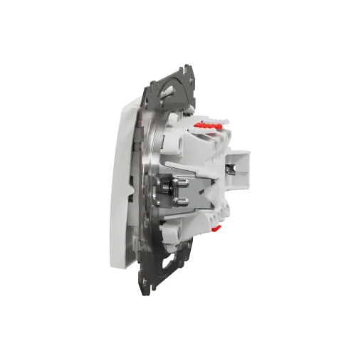 Выключатель перекрестный, белый, Sedna Design SDD111107