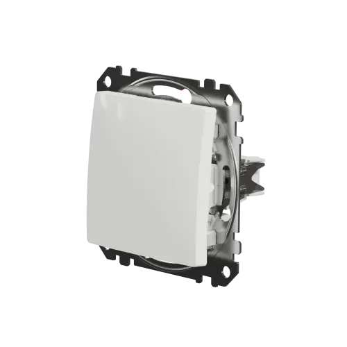 Кнопка 1 клавишная, белый, Sedna Design SDD111111
