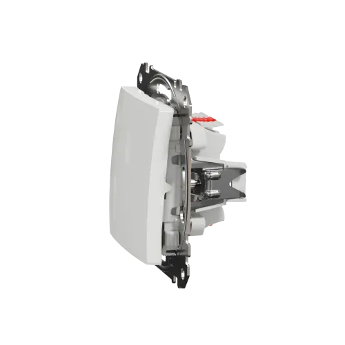 Кнопка 2 клавишная, белый, Sedna Design SDD111118