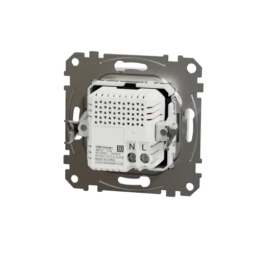 Розетка USB тип A+A, белый, Sedna Design SDD111401
