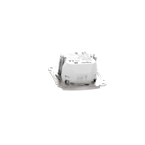 Розетка USB тип A+C 3A, 45W, белый, Sedna Design SDD111404