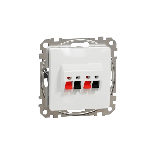 Аудиорозетка, белый, Sedna Design SDD111411