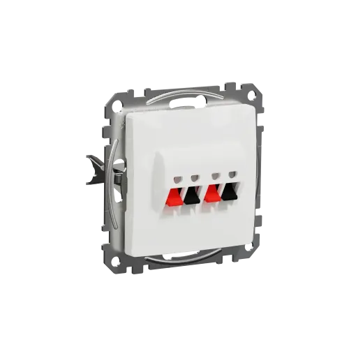 Аудиорозетка, белый, Sedna Design SDD111411