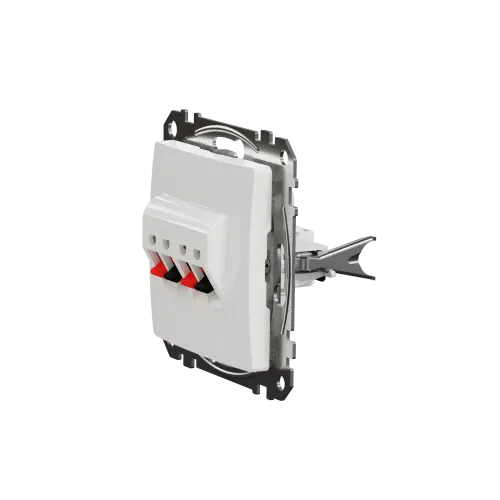Аудиорозетка, белый, Sedna Design SDD111411