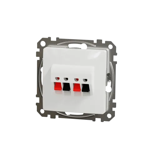 Аудиорозетка, белый, Sedna Design SDD111411