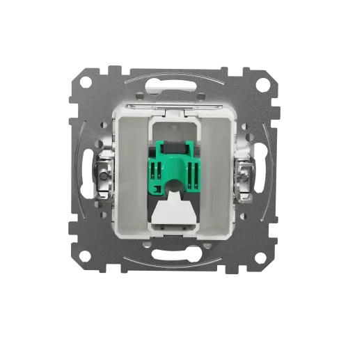 Компьютерная розетка RJ45 кат. 5е UTP, белый, Sedna Design SDD111451
