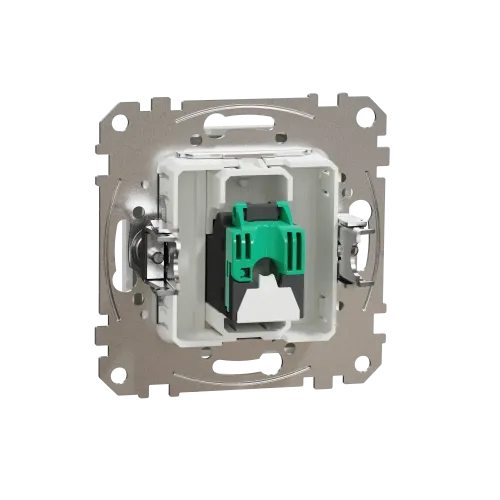 Компьютерная розетка RJ45 кат. 5е UTP, белый, Sedna Design SDD111451