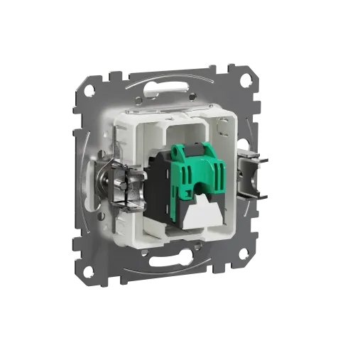 Компьютерная розетка RJ45 кат. 5е UTP, белый, Sedna Design SDD111451