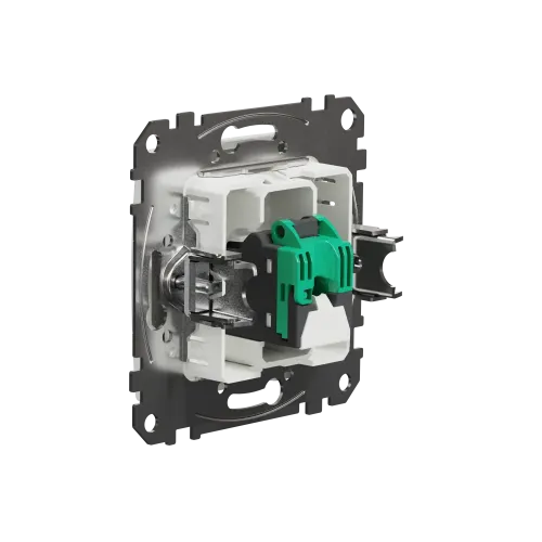 Компьютерная розетка RJ45 кат. 5е UTP, белый, Sedna Design SDD111451